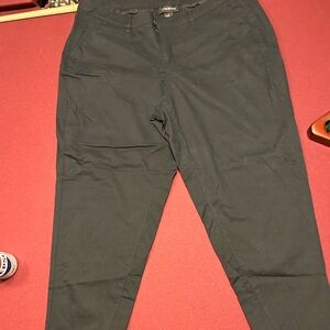 Lane Bryant womens size 18- Black pants good condition